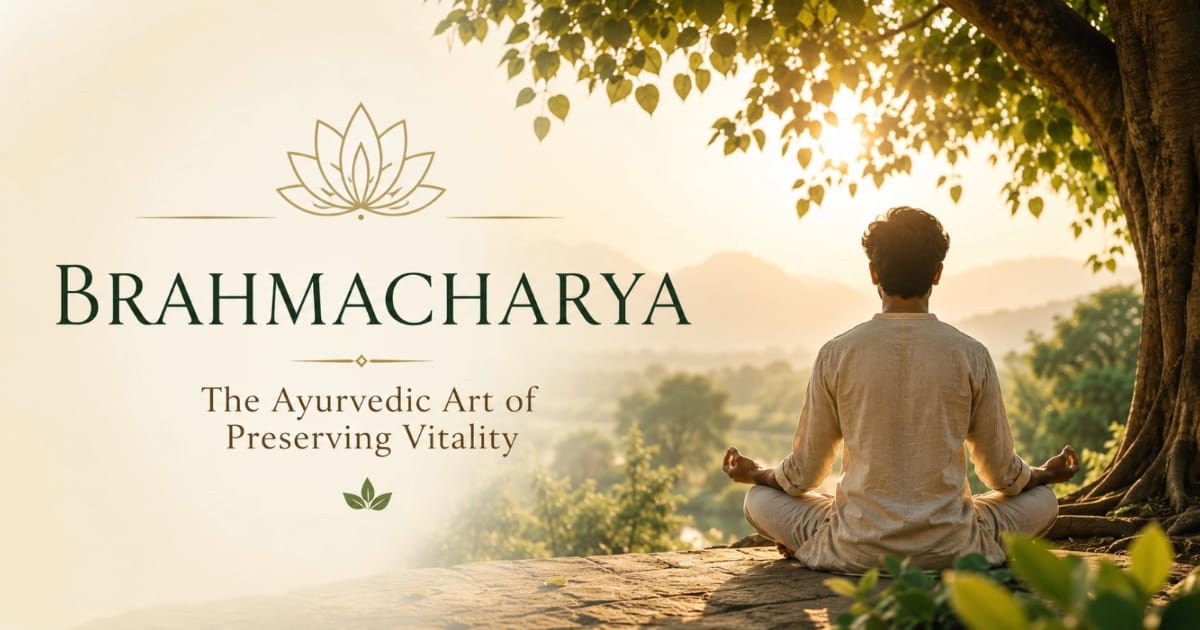 The Ayurvedic Wisdom of Brahmacharya